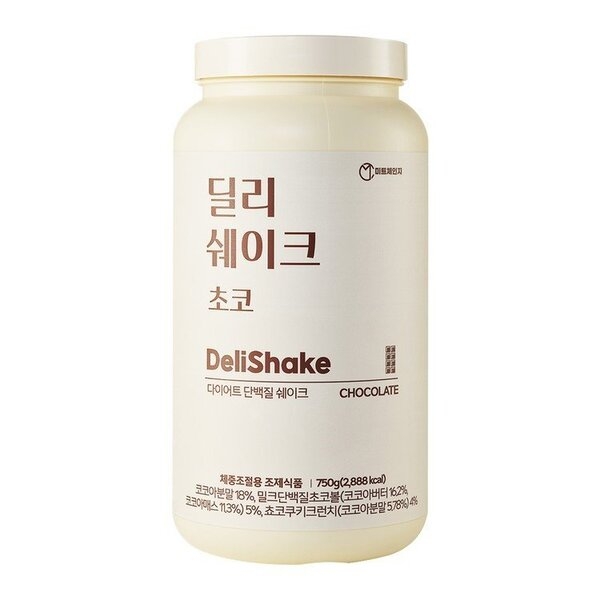 Bột dinh dưỡng DeLi Shake hộp 750g Hàn Quốc 